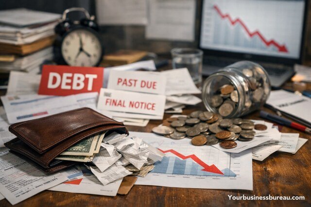 Cash flow mismanagement causing business financial crisis