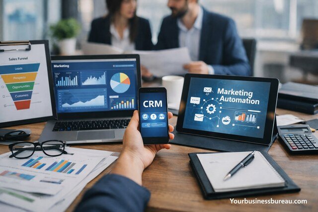 Marketing systems dashboard supporting revenue execution