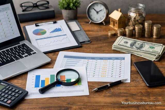 Financial tool comparison charts improving cost efficiency