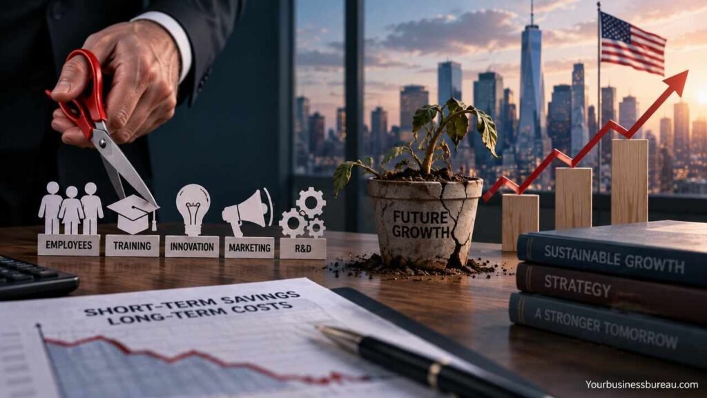 Cost-Cutting Decisions That Hurt Long-Term US Business Growth Cost-cutting decisions hurting long-term US business growth