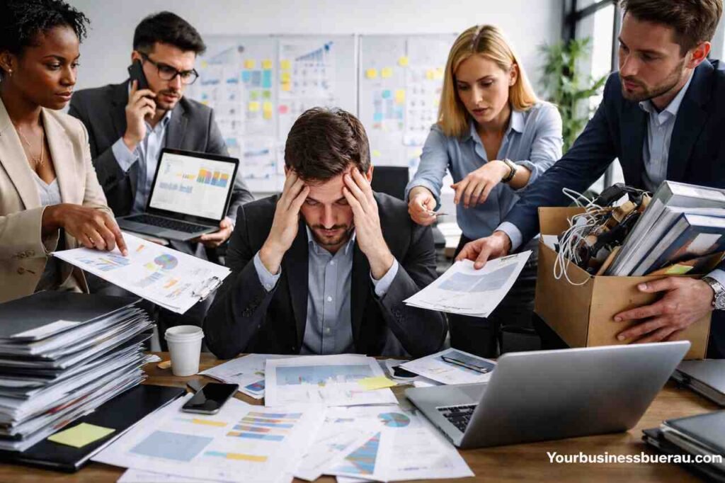 Business team facing operational bottlenecks during scaling in the US