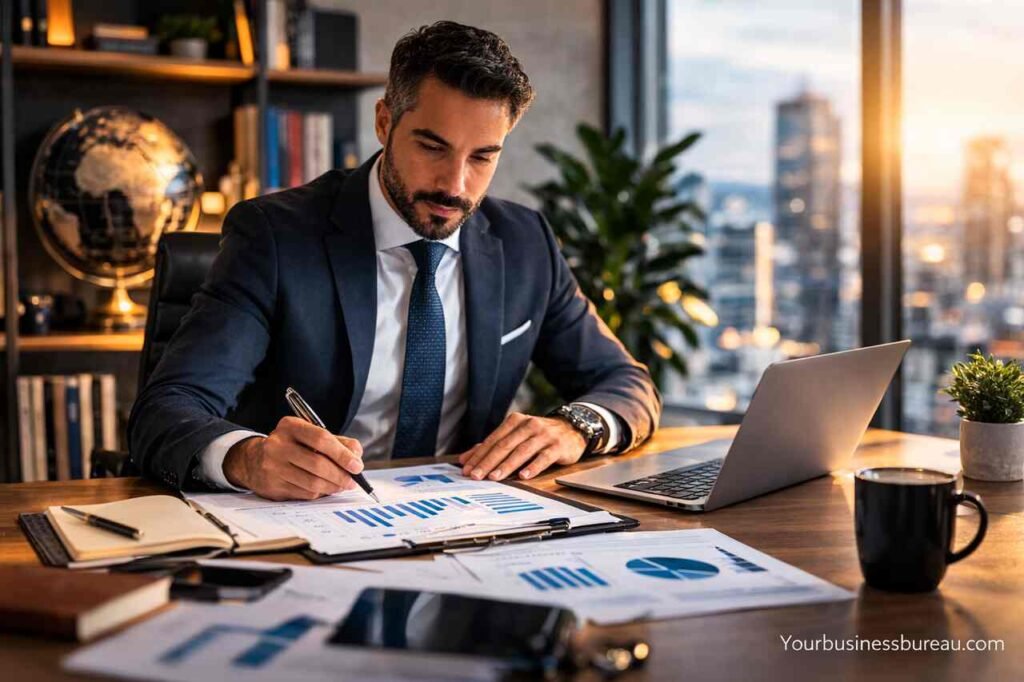 PedroVazPaulo Business Consultant: Strategy, Leadership, and Growth Guidance PedroVazPaulo business consultant analyzing business strategy and growth reports