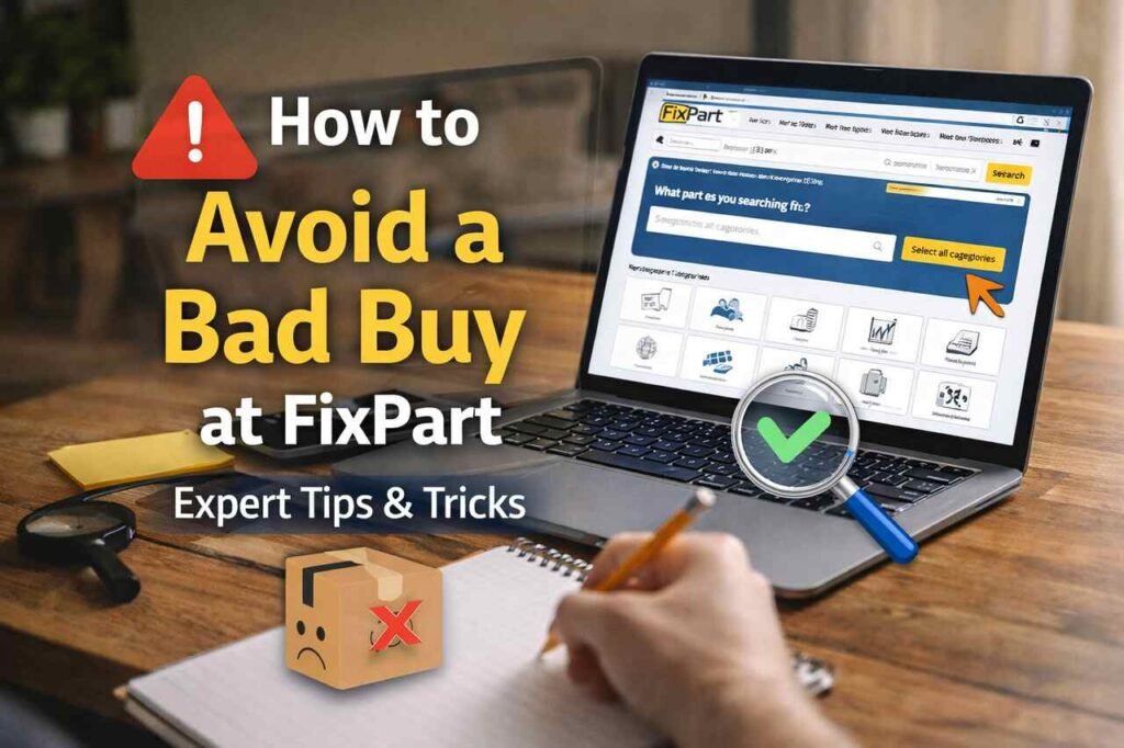 Tips to avoid a bad buy on FixPart while checking product compatibility