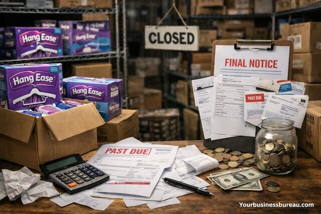 Hang Ease financial struggles warehouse scene