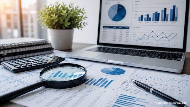 financial statements and performance metrics analysis setup