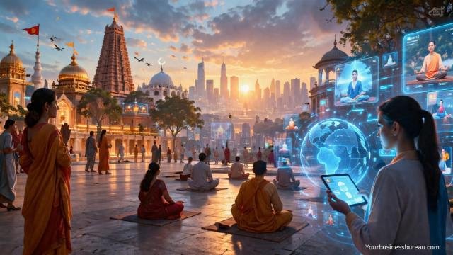 Future of religion business with digital spirituality and traditional practices