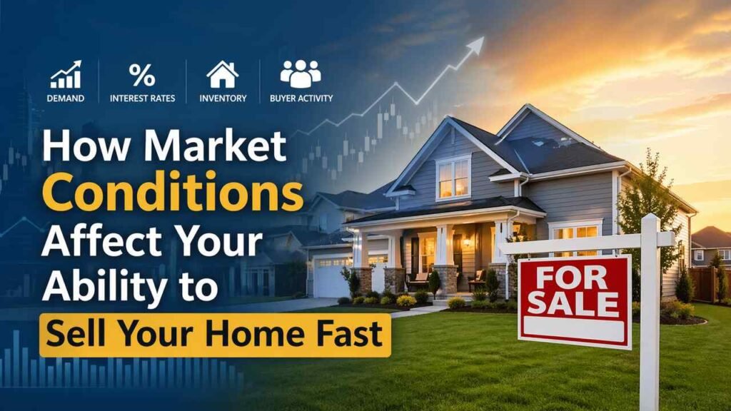 Market conditions affecting ability to sell your home fast