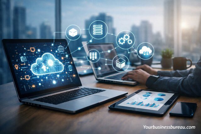 Flexible application architecture with cloud and connected systems