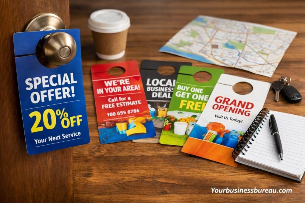 Door Hangers for Business: A Complete Guide to High-Converting Local Marketing Door hangers for business local marketing strategy