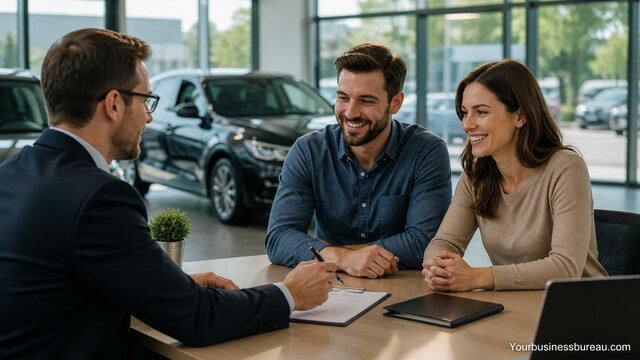 No credit car financing consultation at dealership