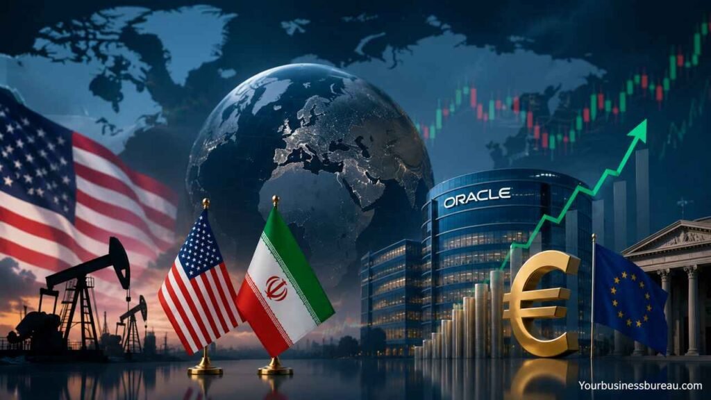 U.S.-Iran Tensions, Oracle Earnings, and ECB Decision Drive Global Markets Global markets impacted by U.S.-Iran tensions, Oracle earnings, and ECB decision