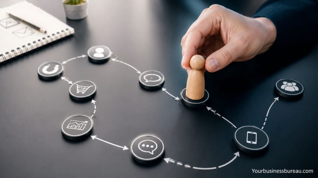 Mapping the Modern Customer Journey: How to AlignYour Marketing Touchpoints for Higher Retention Customer journey mapping strategy with connected marketing touchpoints to improve customer retention