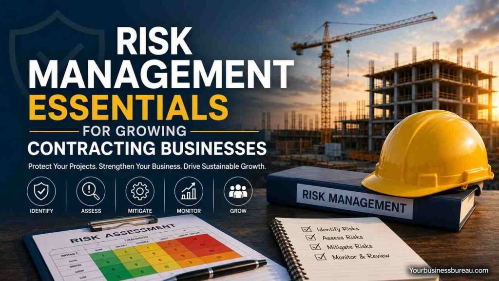 Risk Management Essentials for Growing Contracting Businesses Risk management essentials for growing contracting businesses