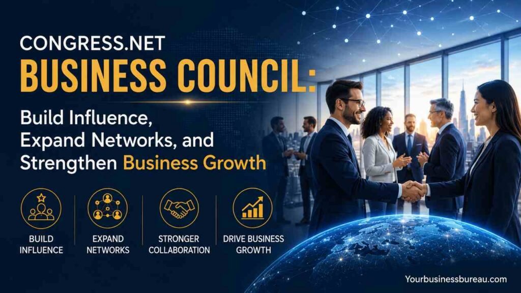 Congress.net Business Council: Build Influence, Expand Networks, and Strengthen Business Growth Congress.net Business Council networking event focused on business growth and professional connections.