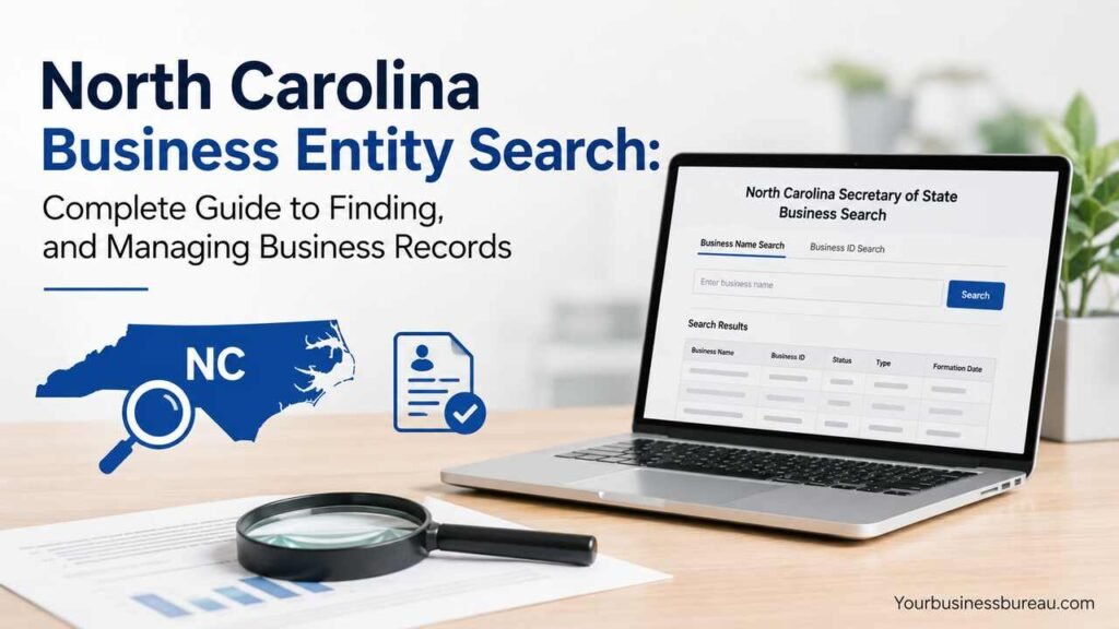 North Carolina Business Entity Search: Complete Guide to Finding, and Managing Business Records North Carolina Business Entity Search business records guide