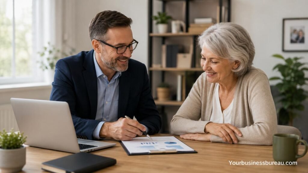 How to Own a Senior Business and Build a Profitable Service for Older Adults Senior business planning meeting