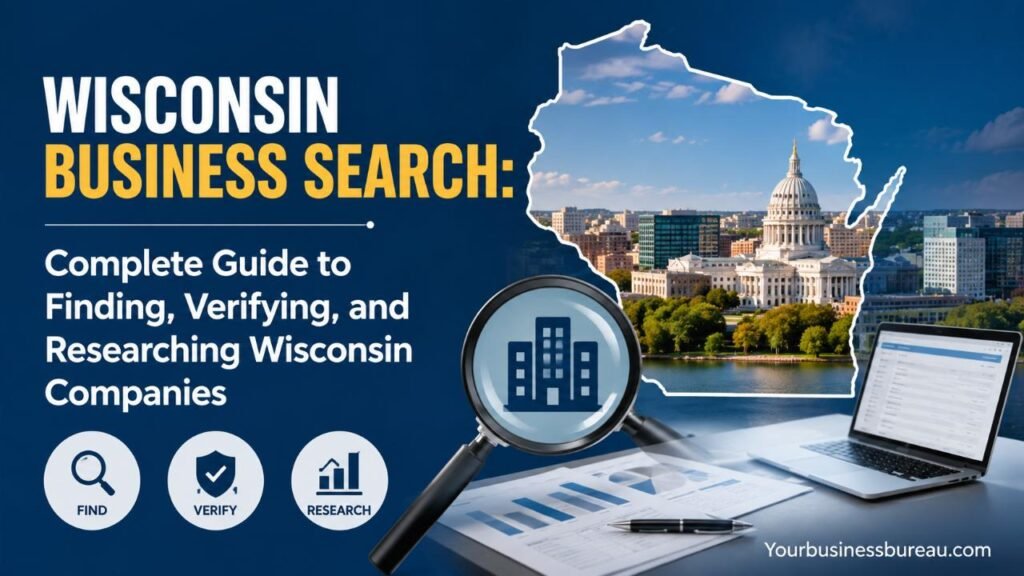 Wisconsin Business Search: Complete Guide to Finding, Verifying, and Researching Wisconsin Companies Wisconsin Business Search guide for finding and verifying Wisconsin companies