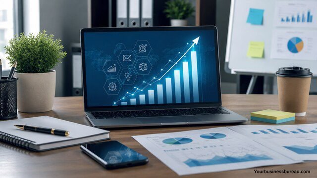 Scalable marketing strategy growth dashboard