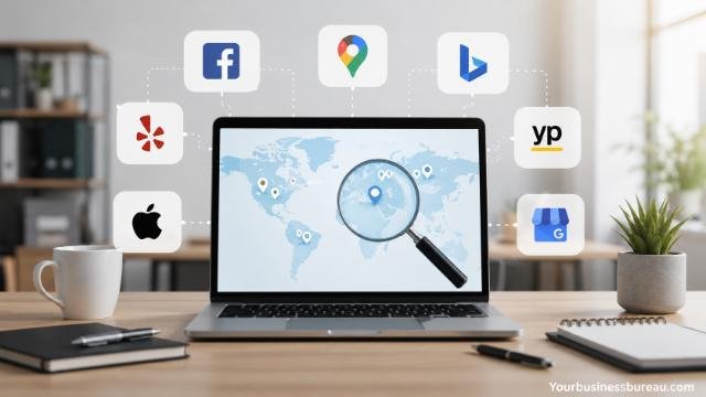 Business information audit across online directories