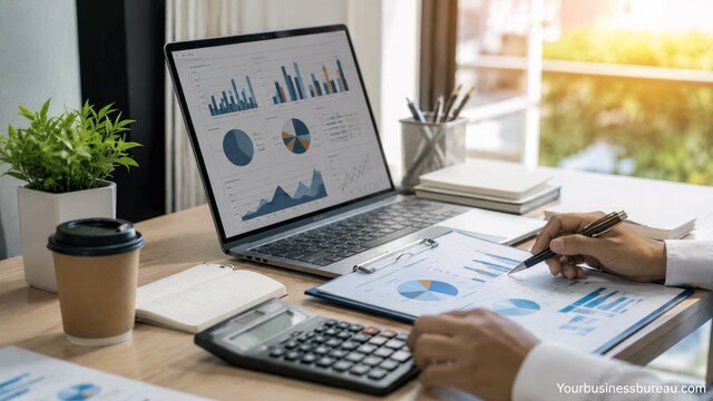 Improve business site performance with website optimization and business growth strategies.