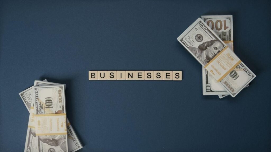 The Essential Guide to Financing a Small Business Small business financing concept with cash bundles representing funding and capital growth