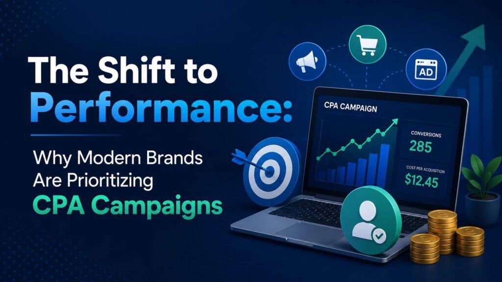 Modern brands optimizing CPA campaigns for performance marketing.