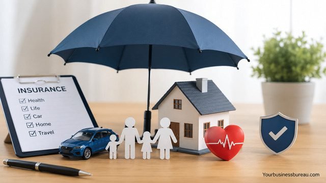 Person comparing insurance policy options for better financial protection