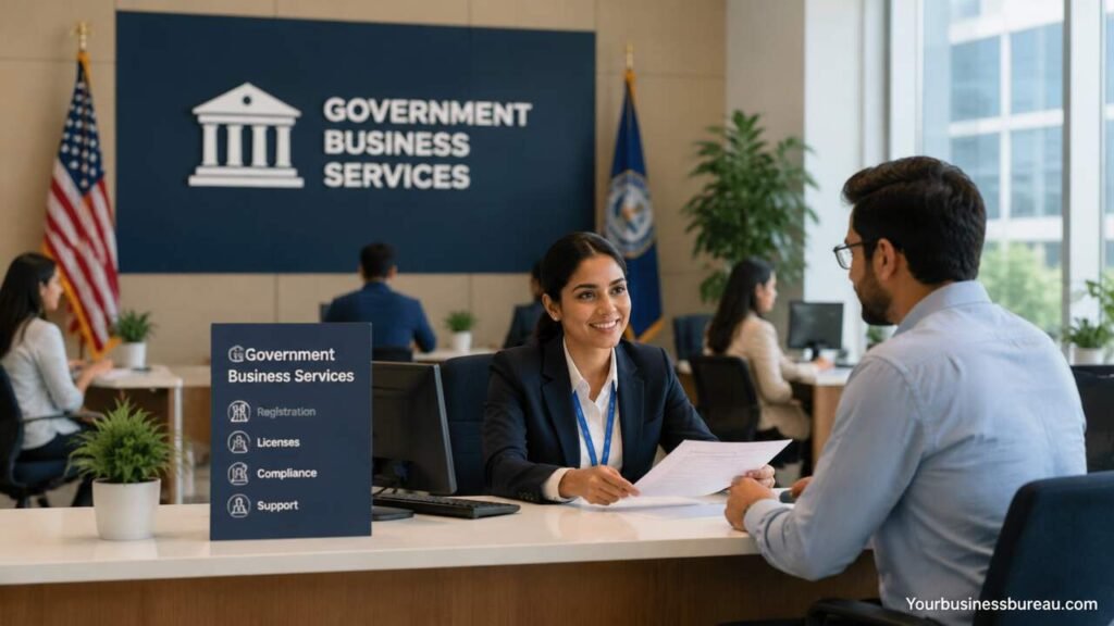 Civil National Business Centre government business services office