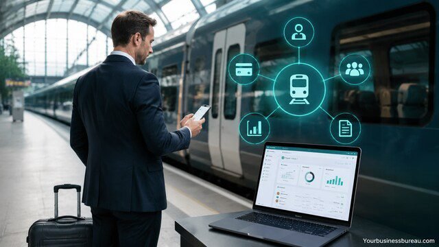 Trainline Business Account for corporate rail management