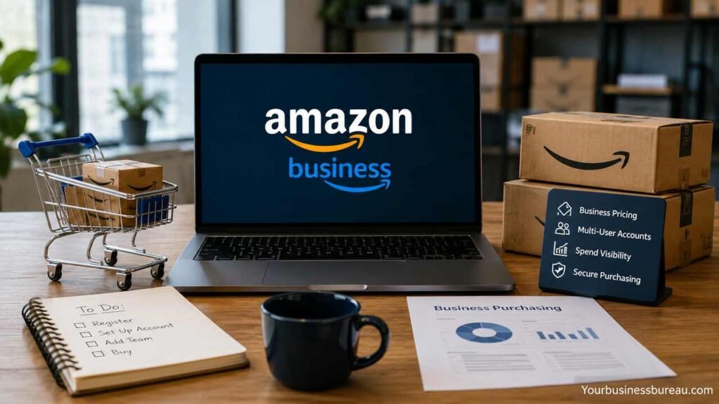 Amazon Business Account: Complete Guide to Setting Up, Managing, and Maximizing Business Purchasing Amazon Business Account dashboard with business purchasing workspace