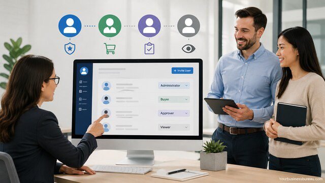Add users and assign organizational roles in Amazon Business