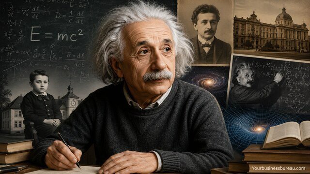 Albert Einstein's educational and scientific development through his life and discoveries.