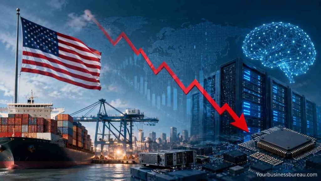 US Trade Deficit Widens as Artificial Intelligence Infrastructure Imports Accelerate US trade deficit and AI infrastructure imports