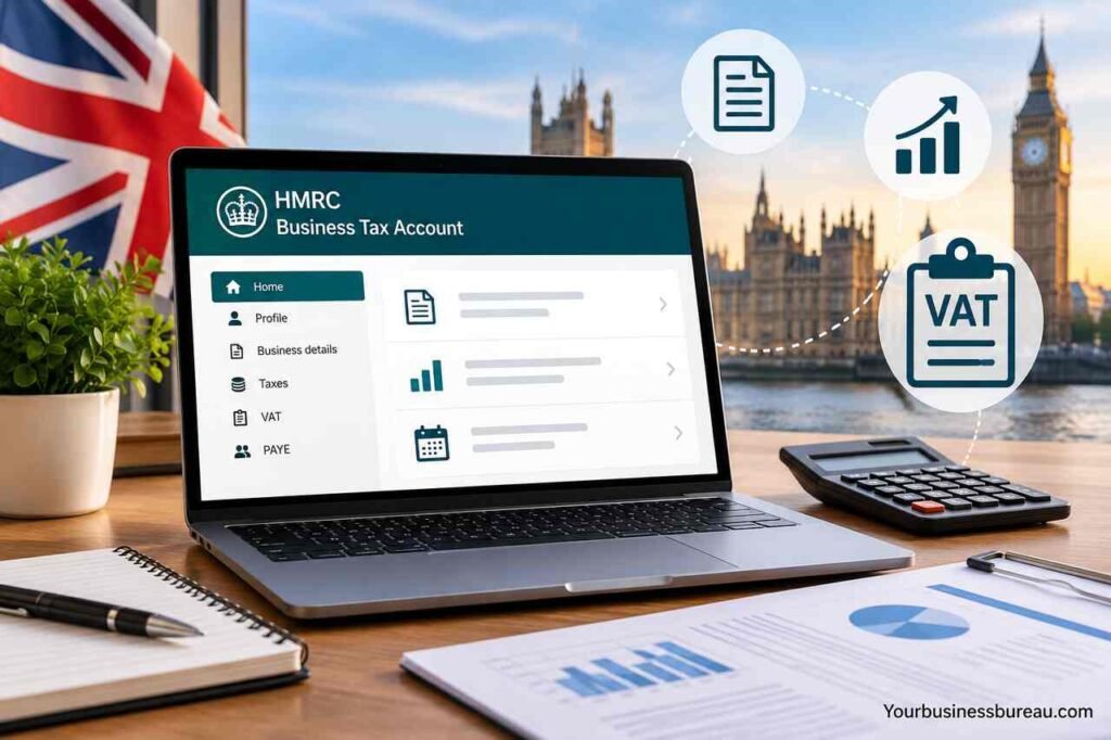 HMRC Business Tax Account: Complete Guide to Registration, and VAT Management HMRC Business Tax Account registration and VAT management
