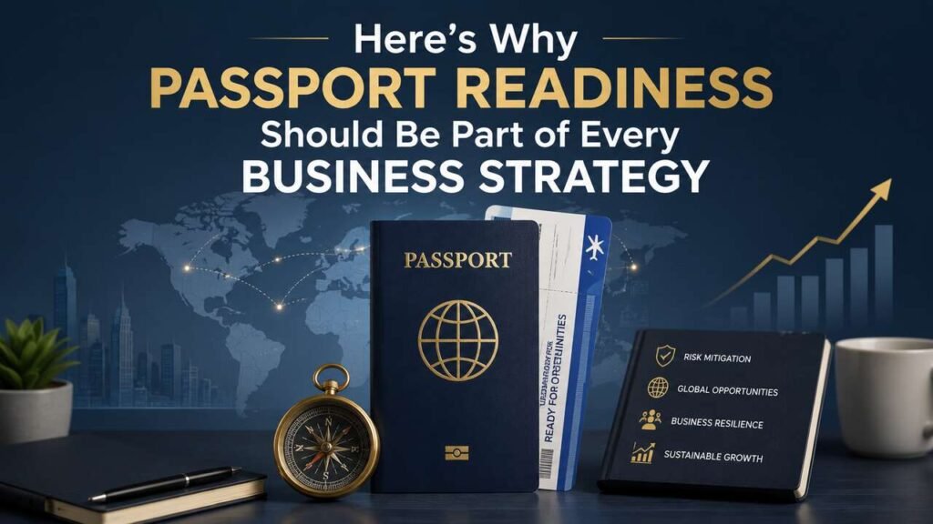 Here’s Why Passport Readiness Should Be Part of Every Business Strategy Passport readiness as part of a global business strategy