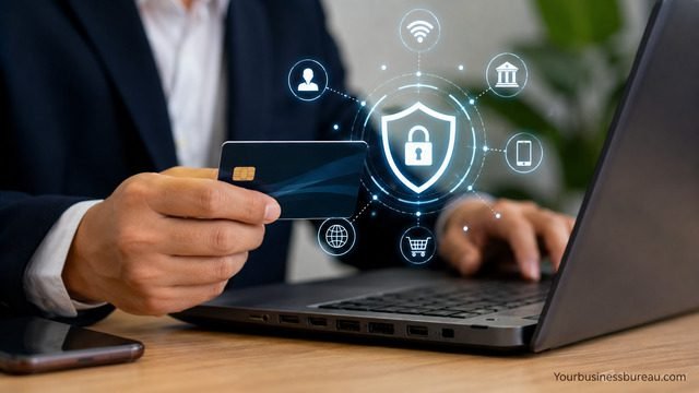 Protect business credit card transactions with secure payment practices.
