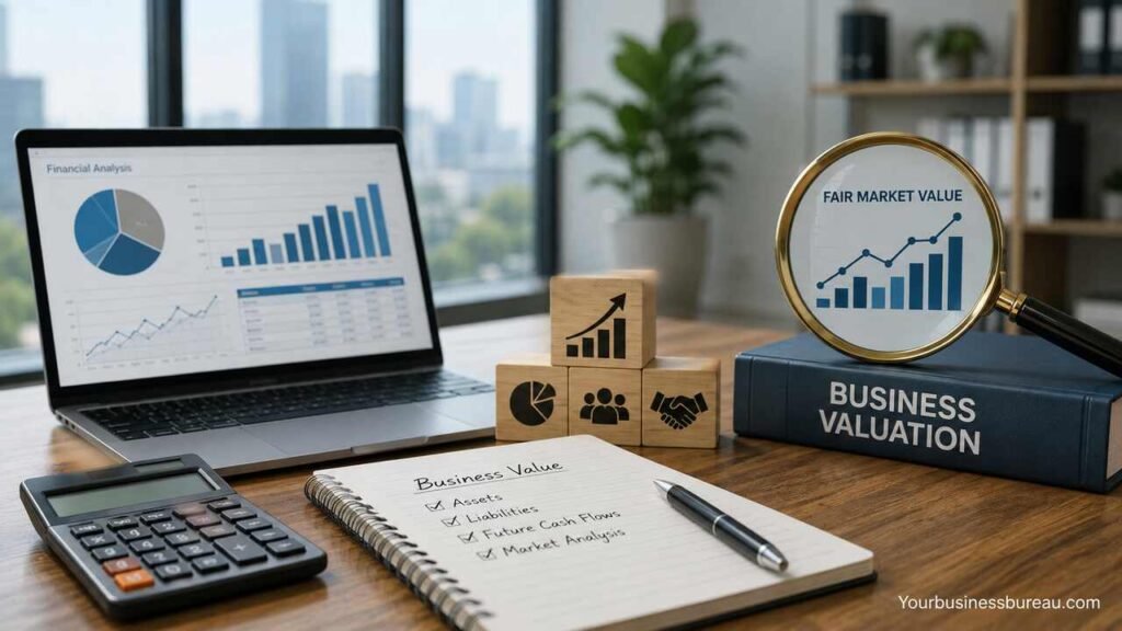 How to Value a Business: A Complete Guide to Business Valuation Methods, Financial Analysis, and Fair Market Value Business valuation methods, financial analysis, and fair market value