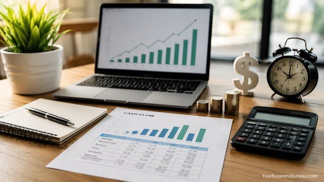 Estimate future cash flow and discount it to present value