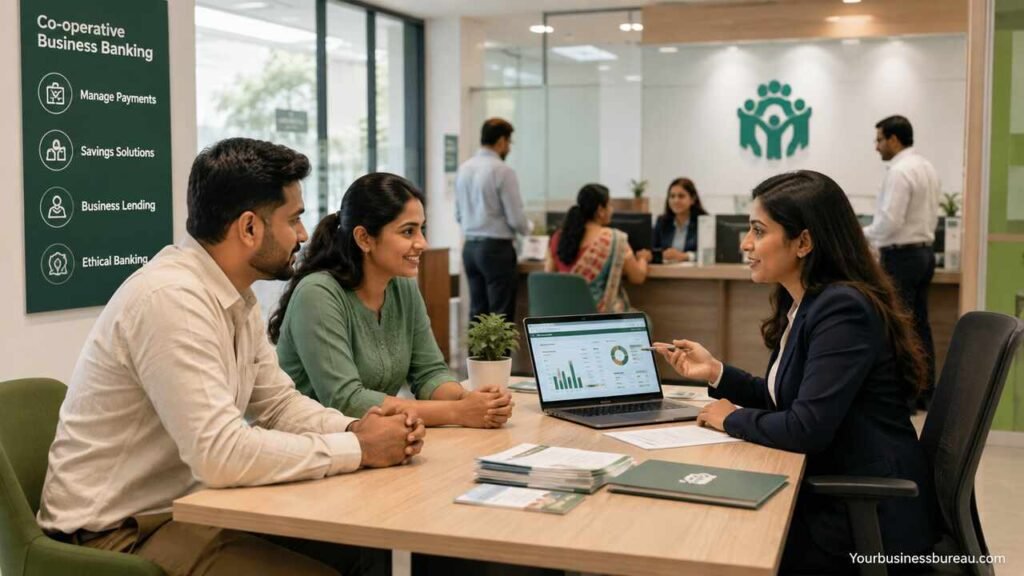 Cooperative Business Banking: Choose the Right Co-operative Bank Account, Manage Payments, Savings, Lending, and Ethical Banking Cooperative business banking consultation for business accounts and financial services