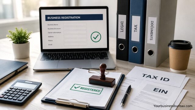 Business registration and required tax ID documents