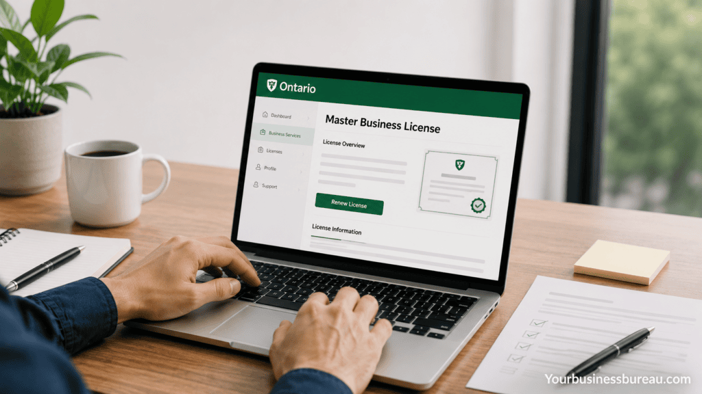Renew a Master Business License in Ontario