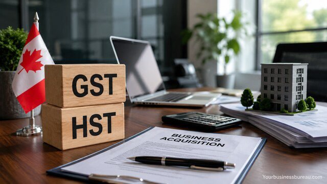 GST/HST on business acquisition in Canada