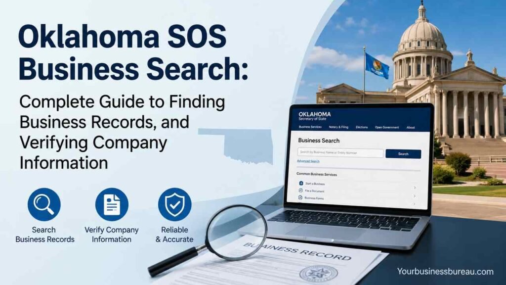 Oklahoma SOS Business Search: Complete Guide to Finding Business Records, and Verifying Company Information Oklahoma SOS Business Search guide with business records search and company verification