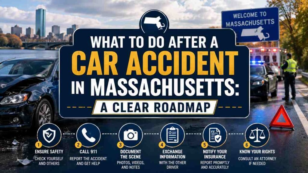 What to Do After a Car Accident in Massachusetts: A Clear Roadmap What to do after a car accident in Massachusetts