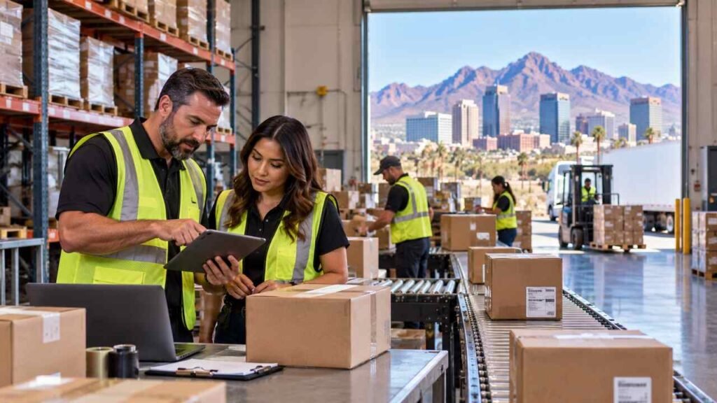 Building Resilient Fulfillment Operations in Arizona: A Practical Guide for Growing Businesses Modern fulfillment operations inside an Arizona warehouse.