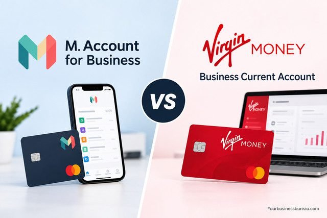 M Account for Business vs Virgin Money Business Current Account comparison