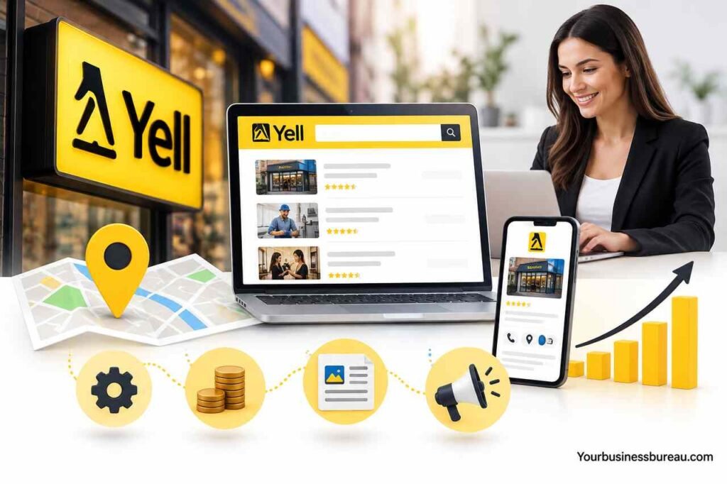 Yell Business: How It Works, Costs, Listings and Digital Marketing Services Yell Business listings and digital marketing services