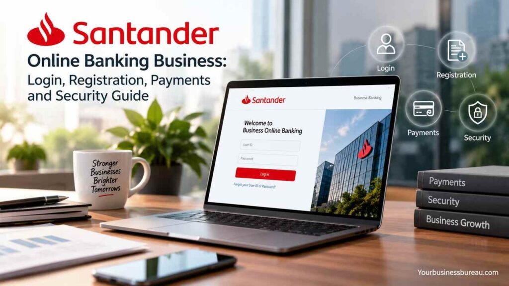 Santander Online Banking Business: Login, Registration, Payments and Security Guide Santander Online Banking Business login and security guide