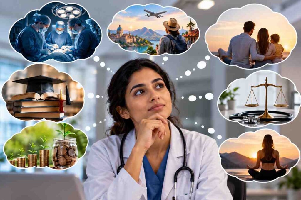 What You Have to Think About Once You Qualify as a Doctor Newly qualified doctor considering career and life choices after qualification.