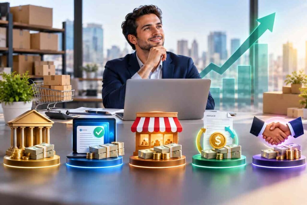 5 Best Working Capital Business Loans for Small Businesses in 2026 Small business owner comparing working capital business loans in 2026